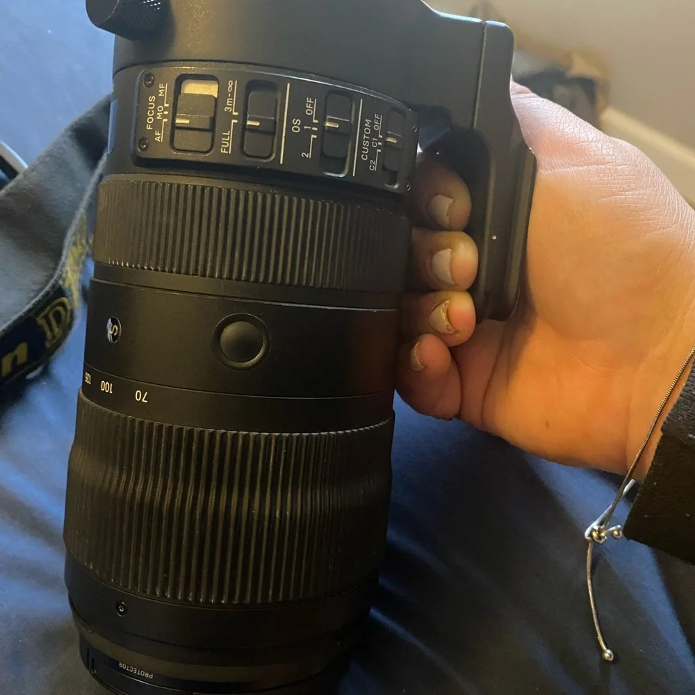 Nikon D850 camera lens